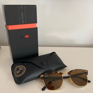 Ray-Ban Clubmaster Fleck sunglasses